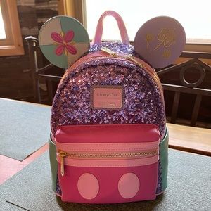 Disney Loungefly Mickey Mouse main attraction “it’s a small world”